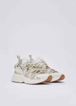 Sock-sneakers con stampa pitone
