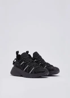 Sock-sneakers con stampa pitone