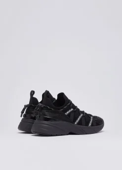 Sock-sneakers con stampa pitone