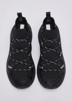 Sock-sneakers con stampa pitone