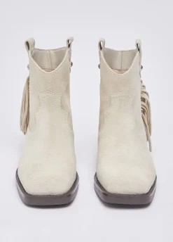 Stivaletti texani in suede