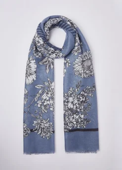 Stola con fiori