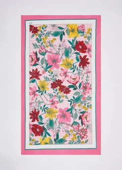 Stola con stampa floreale