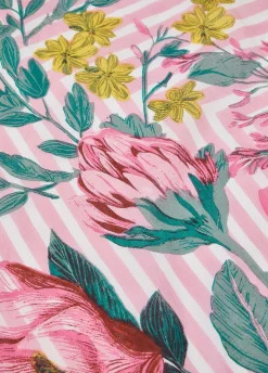 Stola con stampa floreale