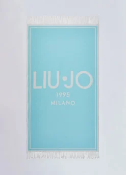 Telo da mare jacquard