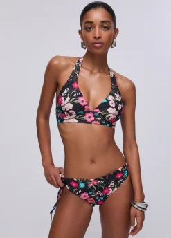 Top bikini a fiori