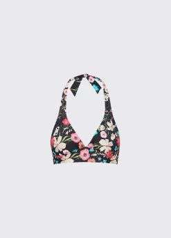 Top bikini a fiori