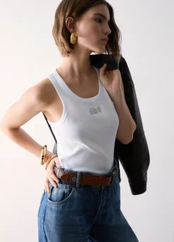 Top con logo