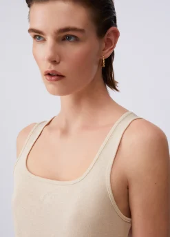 Top con logo monogram