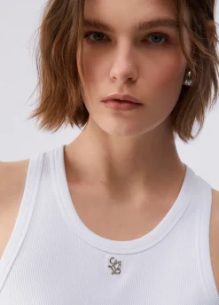 Top con mini logo