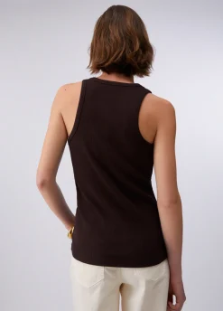 Top con mini logo
