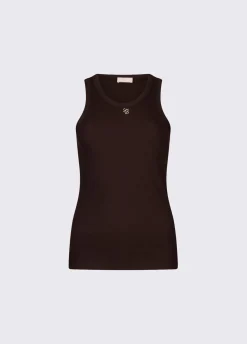 Top con mini logo