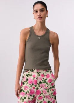 Top con mini logo