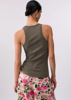 Top con mini logo