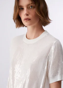 Top con paillettes