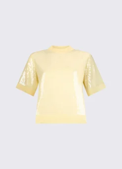 Top con paillettes