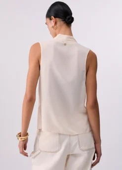 Top in georgette