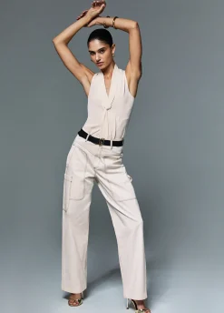 Top in georgette