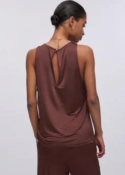 Top in jersey lucido