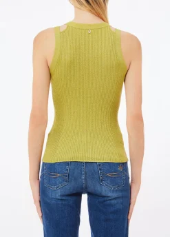 Top in maglia lurex®