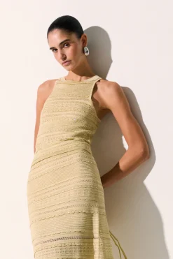Top in maglia traforata