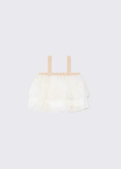 Top in tulle