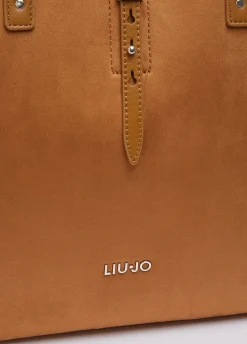 Tote bag grande con borchie