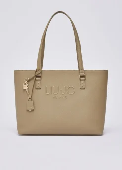 Tote bag grande con charm