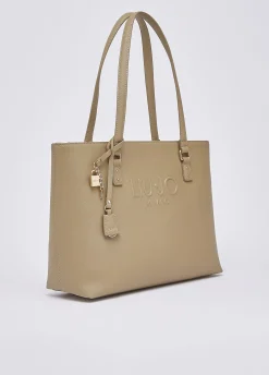 Tote bag grande con charm