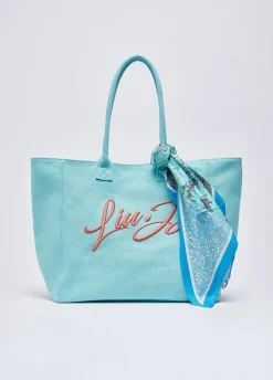 Tote bag grande con foulard
