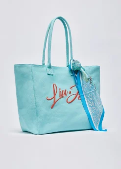Tote bag grande con foulard