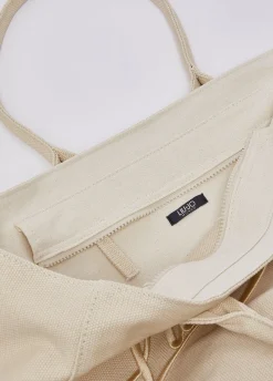 Tote bag grande con foulard