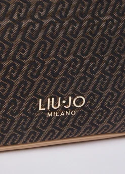 Tote bag in tessuto jacquard