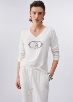 T-shirt a maniche lunghe