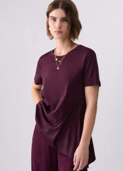 T-shirt bimateriale