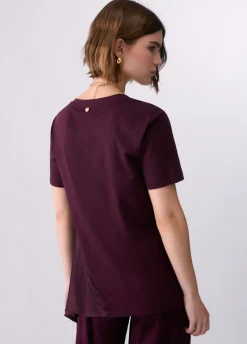 T-shirt bimateriale