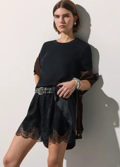 T-shirt bimateriale