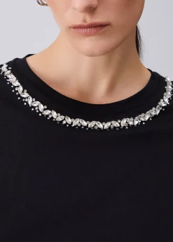T-shirt con applicazioni