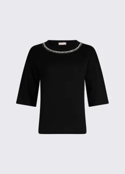 T-shirt con applicazioni