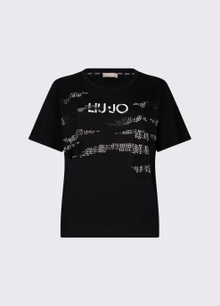 T-shirt con applicazioni