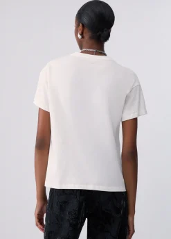 T-shirt con coniglio rock