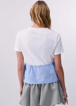 T-shirt con coulisse