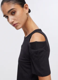 T-shirt con cut-out