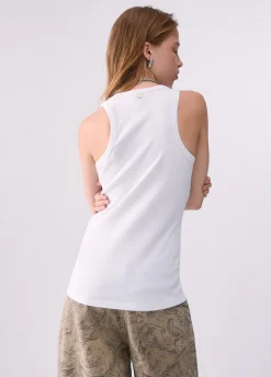T-shirt con decorazione gioiello