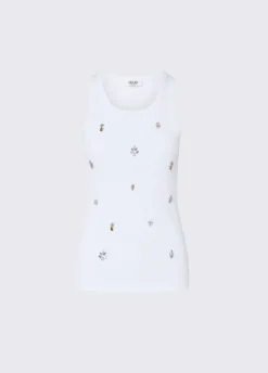 T-shirt con decorazione gioiello