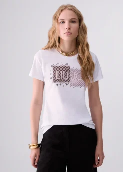 T-shirt con logo