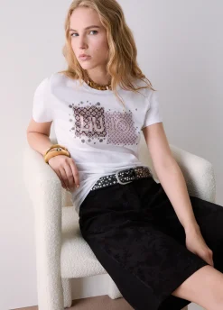T-shirt con logo