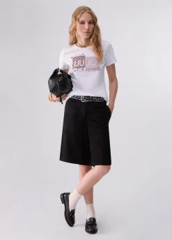 T-shirt con logo