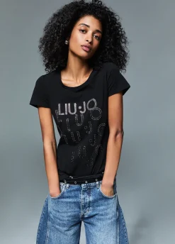 T-shirt con logo