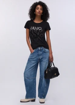 T-shirt con logo